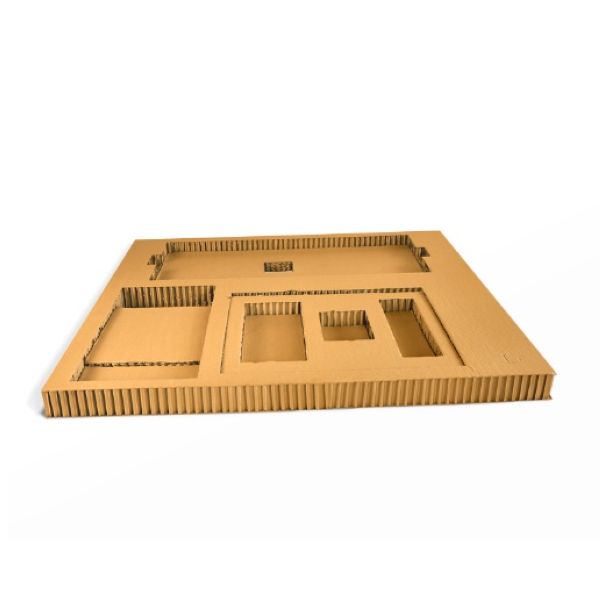 Honeycomb die cut board